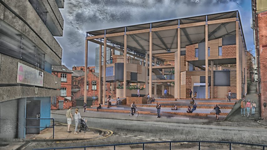 A render of The Preston Cultural Exchange