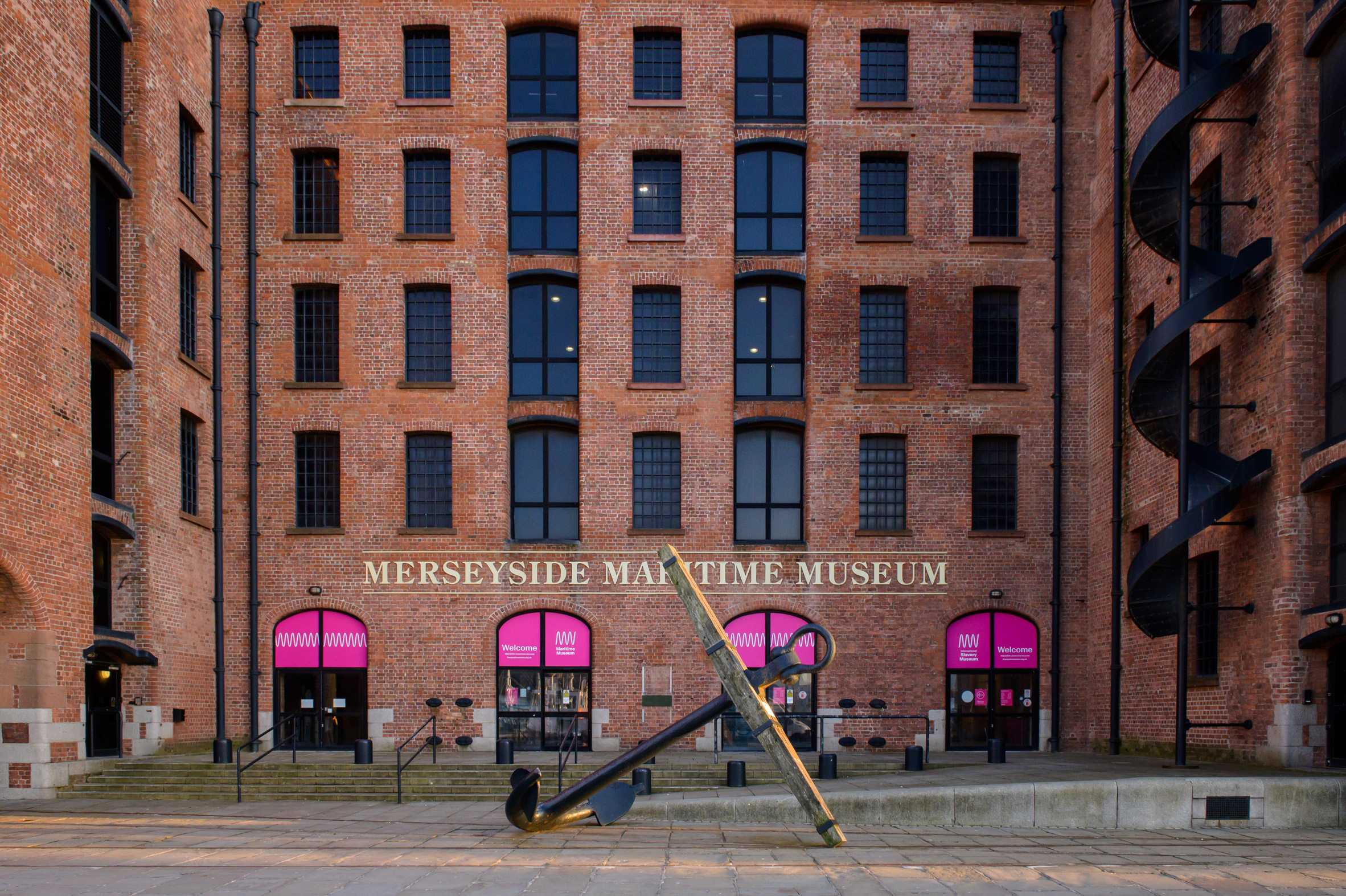 Image of the front of the International Slavery Museum and Maritime Museum