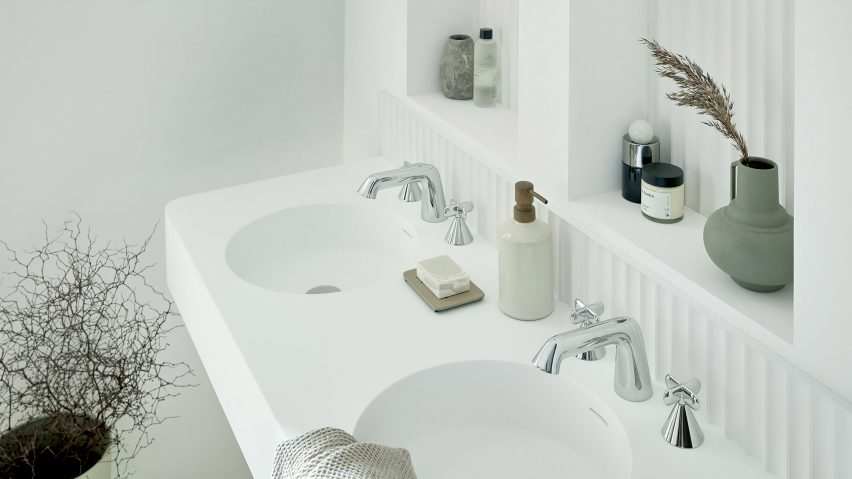 Arrondi tap collection by Conran and Partners for Vado