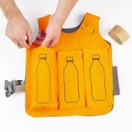 Bot lifejacket uses waste plastic bottles to prevent drownings