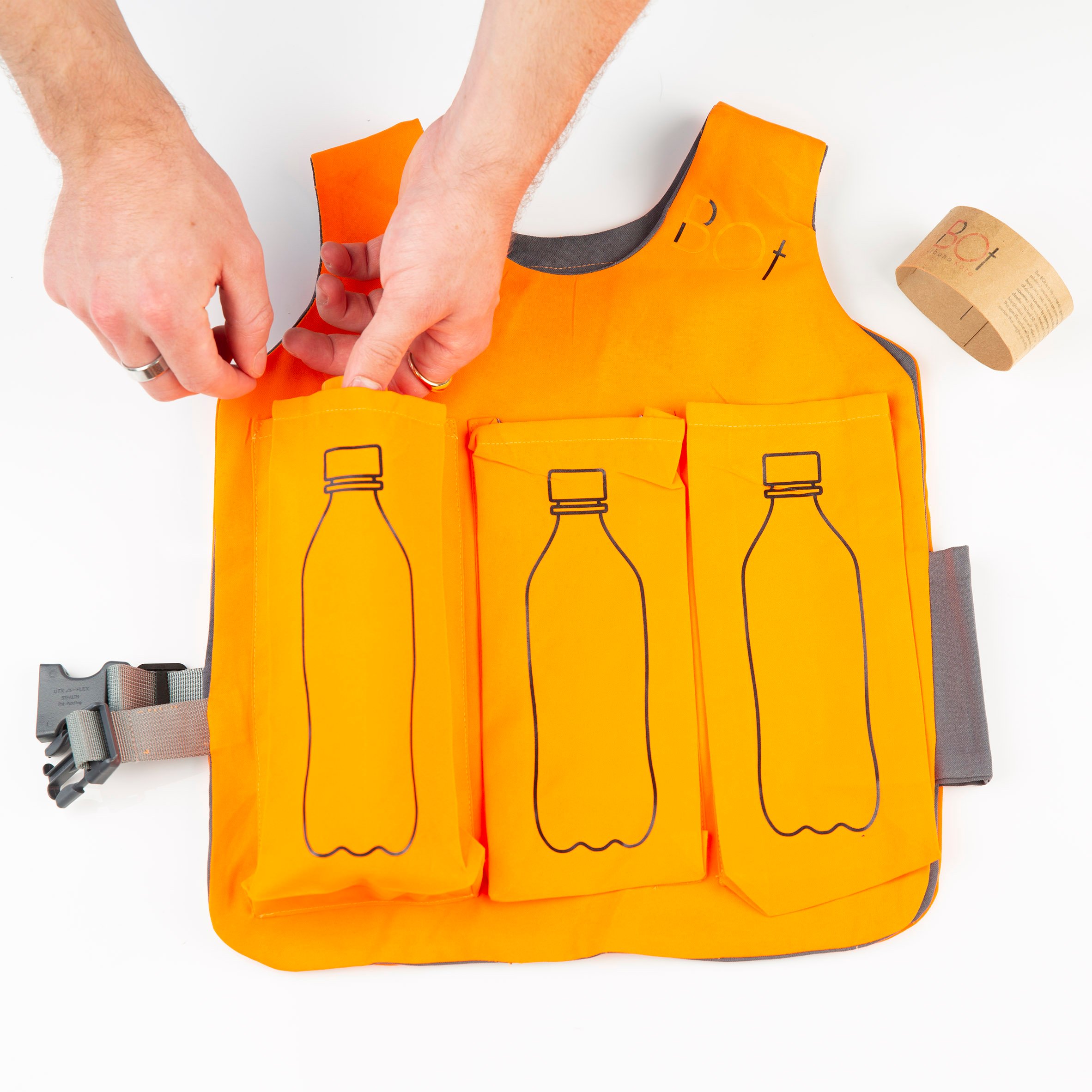 Bot lifejacket uses plastic waste to prevent drownings