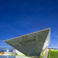 Exterior of the Chapel of Eternal Light by Bernardo Rodrigues Architects
