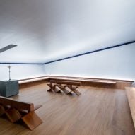 Interior of the Chapel of Eternal Light by Bernardo Rodrigues Architects