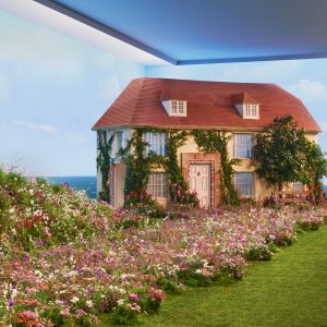 Sunken home forms setting for Virgil Abloh's final Louis Vuitton show