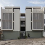 Diseño Norteño completes concrete apartments with lattices in Tijuana