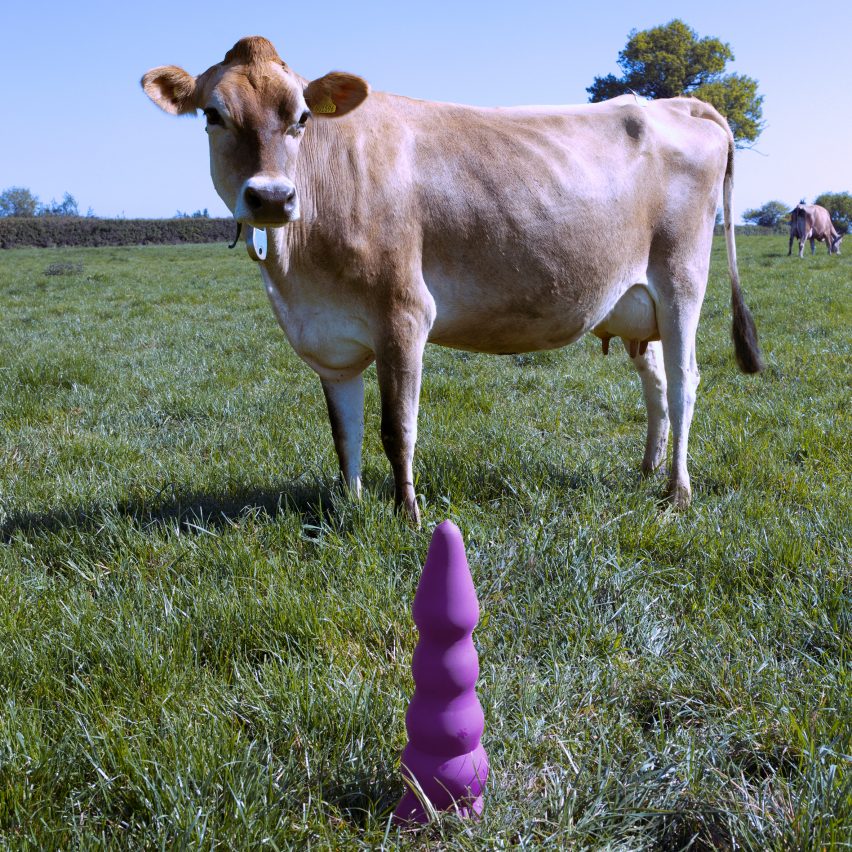 Happy Cow sex toys by Ece Tan from Central Saint Martins