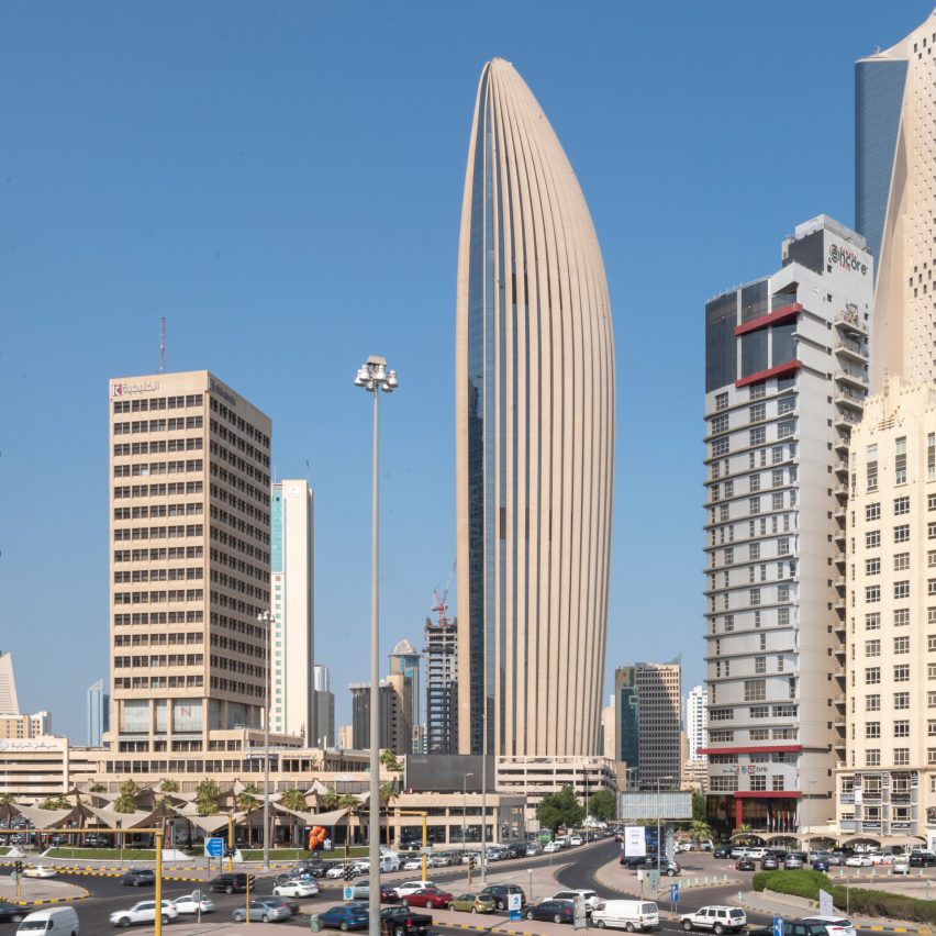 National Bank of Kuwait Headquarters supertall skyscraper by Foster + Partners