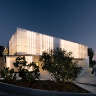 AUX Architecture clads Los Angeles arts centre in polycarbonate panels