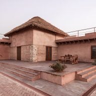Terrace of Mud House by Sketch Design Studio