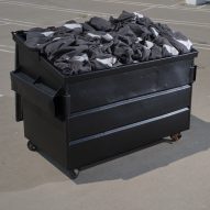 Yeezy Gap collection launched in waste bins at Herzog & de Meuron Miami car park