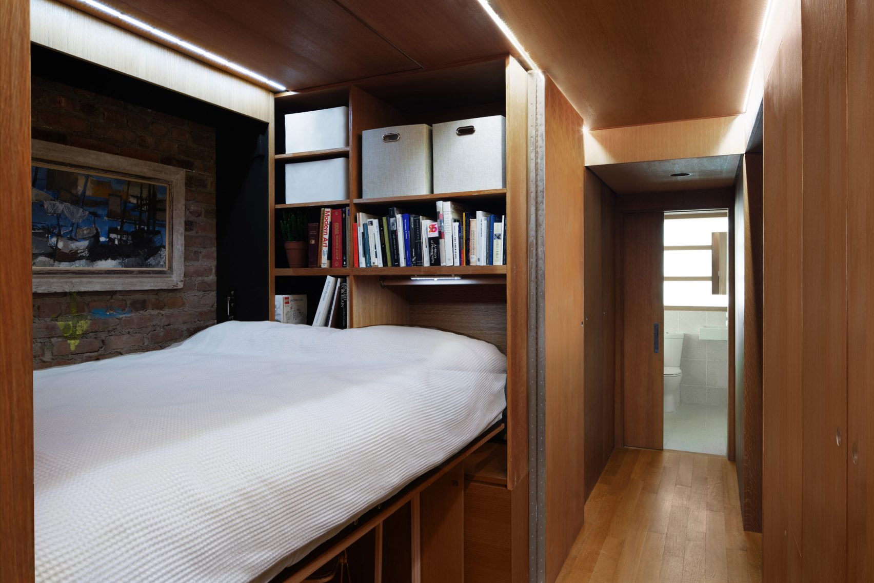 Martin Hopp Adds Space Saving Micro Elements To His Manhattan Apartment Dezeen