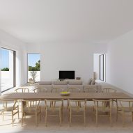 John Pawson designs two luxury limestone villas in Ibiza
