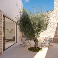 John Pawson designs two luxury limestone villas in Ibiza