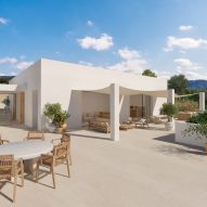 John Pawson designs pair of "intimate" limestone villas in Ibiza