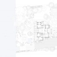 Ground floor plan of March House by Knox Bhavan