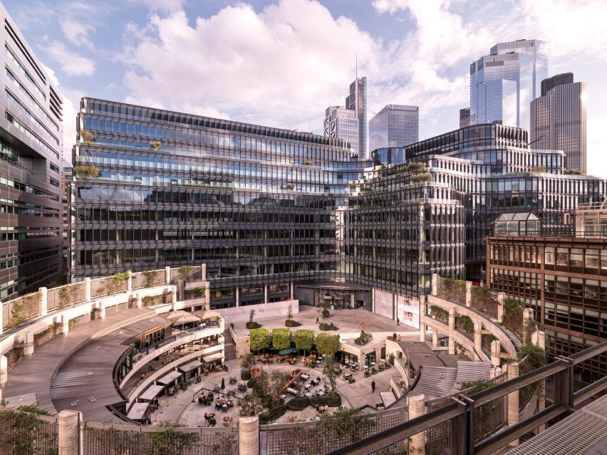 100 Liverpool Street, by Hopkins Architects, London, from 2022 Stirling Prize shortlist