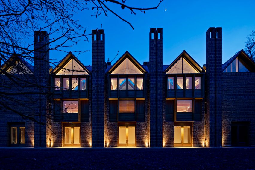 The New Library at Magdalene College by Niall McLaughlin Architects. from 2022 Stirling Prize shortlist