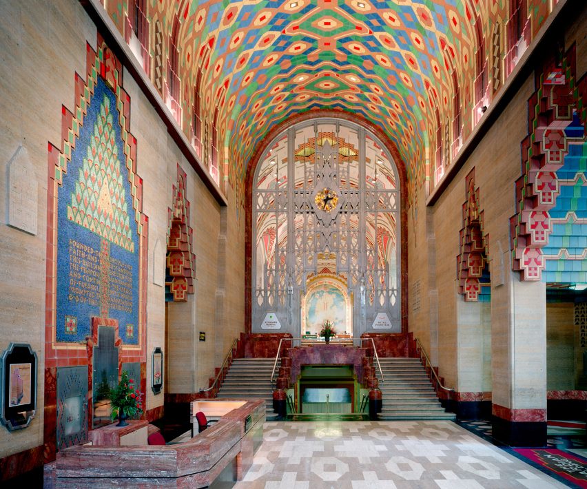 The Guardian building lobby