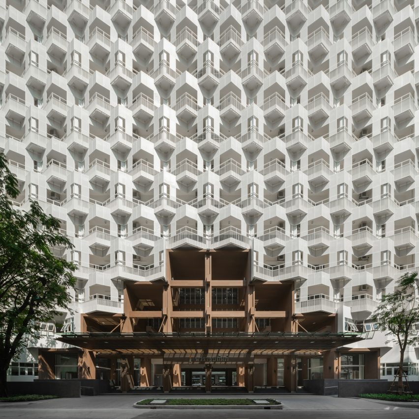 Nurse Dormitory Chulalongkorn Memorial Hospital, Bangkok, Thailand, by Plan Architect