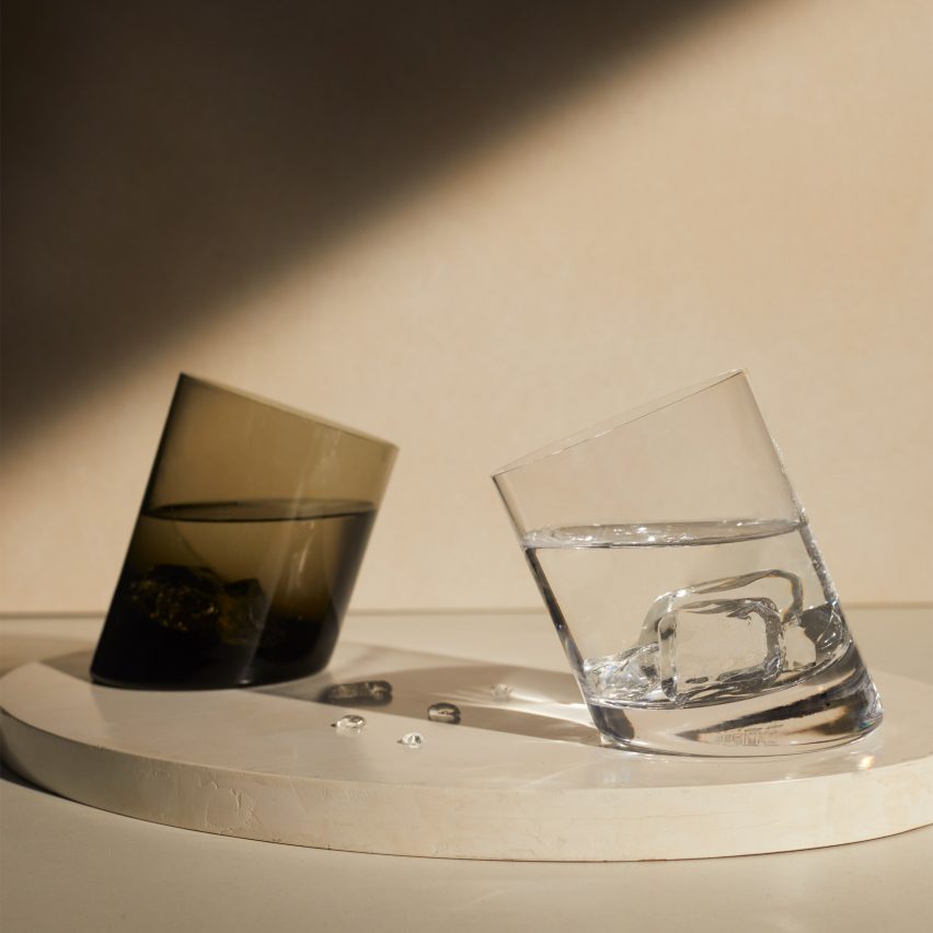 Two glasses by SGHR Sugahara