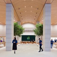 Foster + Partners designs Apple Brompton Road as "calm oasis" in London