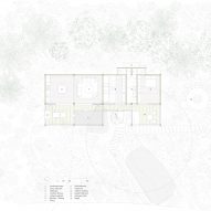 Plan of Balmy Palmy House by CplusC Architectural Workshop