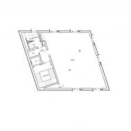 Second floor plan of D2 by Mole Architects