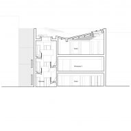Section of D2 by Mole Architects