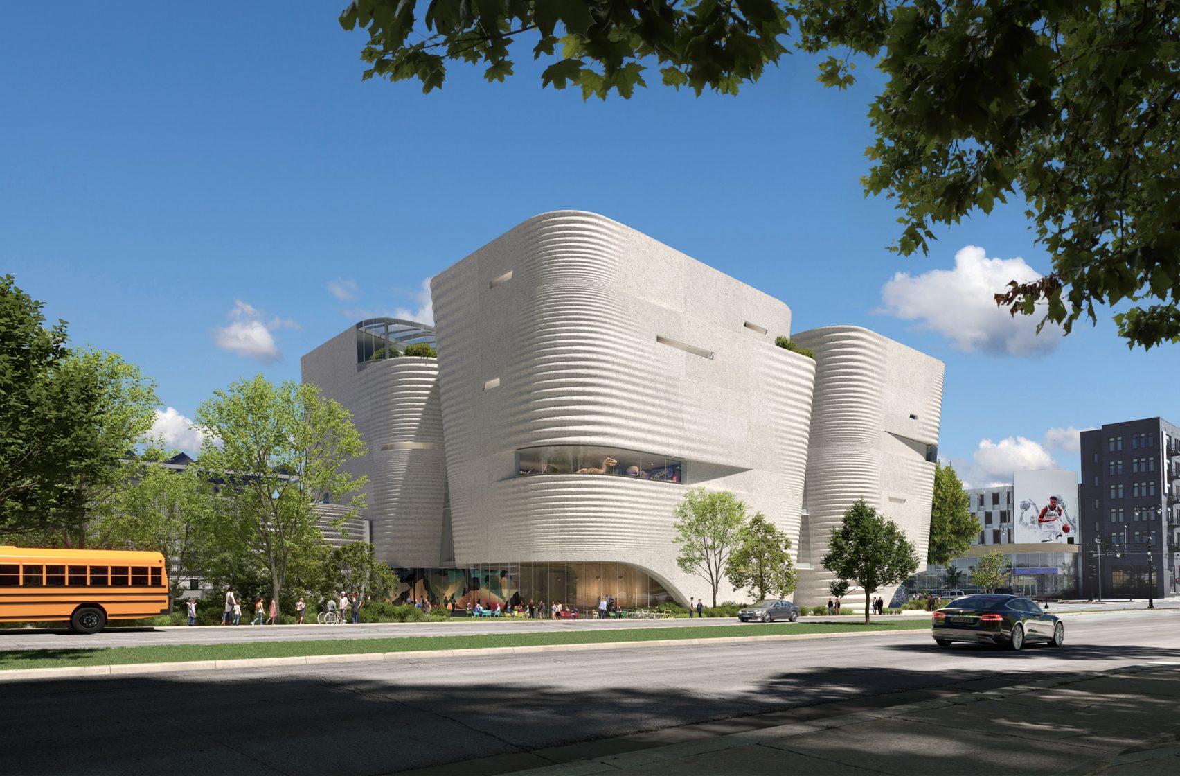 Ennead Architects Draws On Geological Formations For Milwaukee Museum 4704