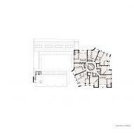 Typical floor plan of Hackney New Primary School and 333 Kingsland Road by Henley Halebrown