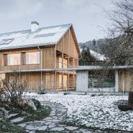 Haus L in Austria by Dunkelschwarz