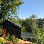 Outbuilding at Hampshire house renovation by Invisible Studio