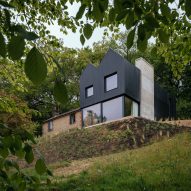Invisible Studio revamps "poky cottage" with tactile double-pitched extension