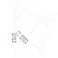 Site plan of House with In-Law Suite by KLAR