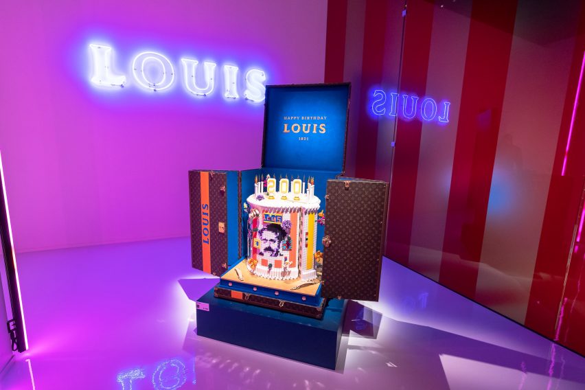 Lego's design for Louis Vuitton's 200th birthday