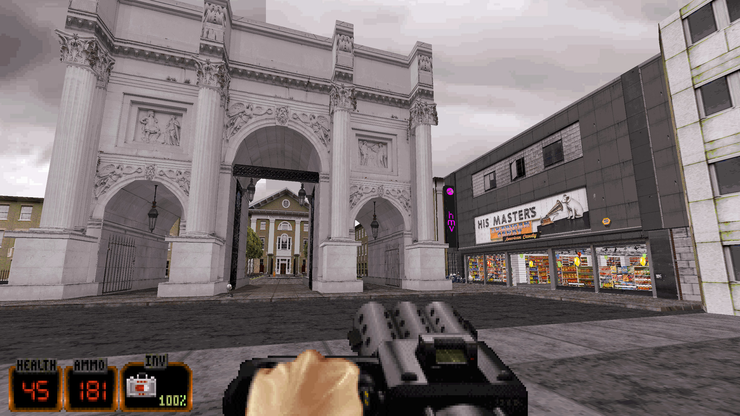 Marble Arch in video game