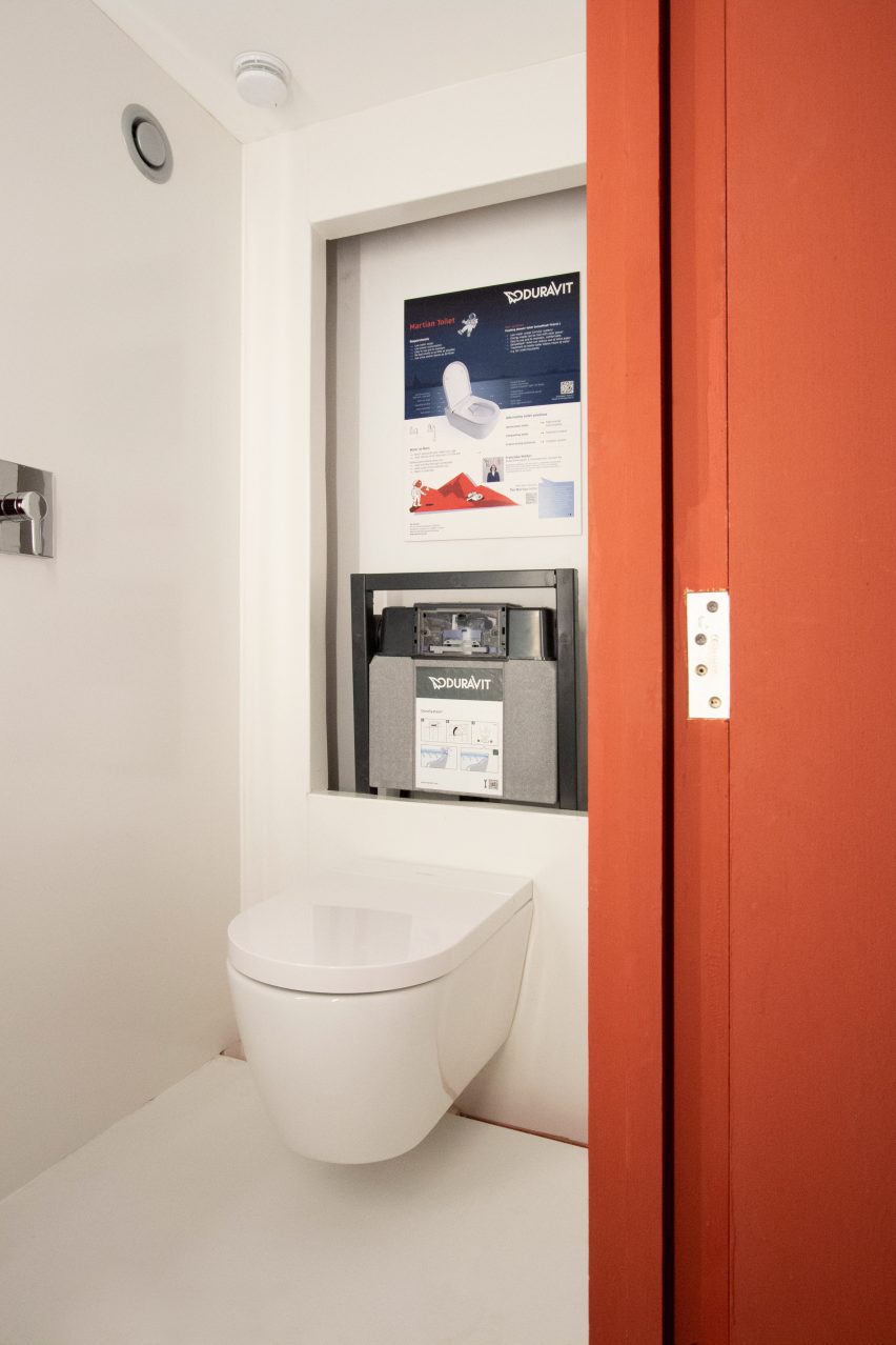 Toilet prototype at Martian House in Bristol