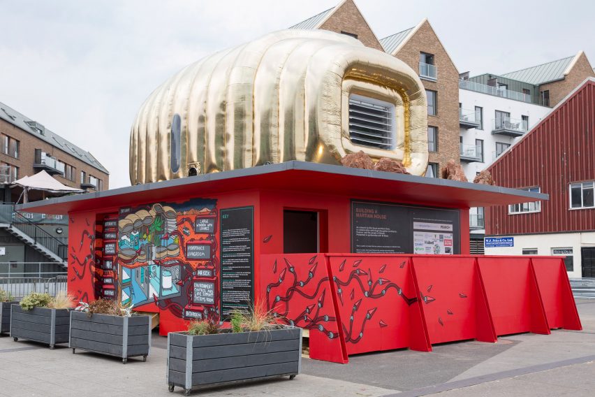 Exterior of Martian House in Bristol