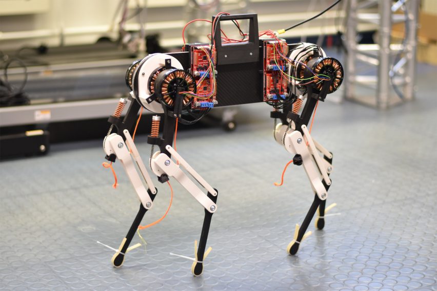 A four legged robot