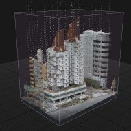 Gluon "using 3D data to save" the Nakagin Capsule Tower