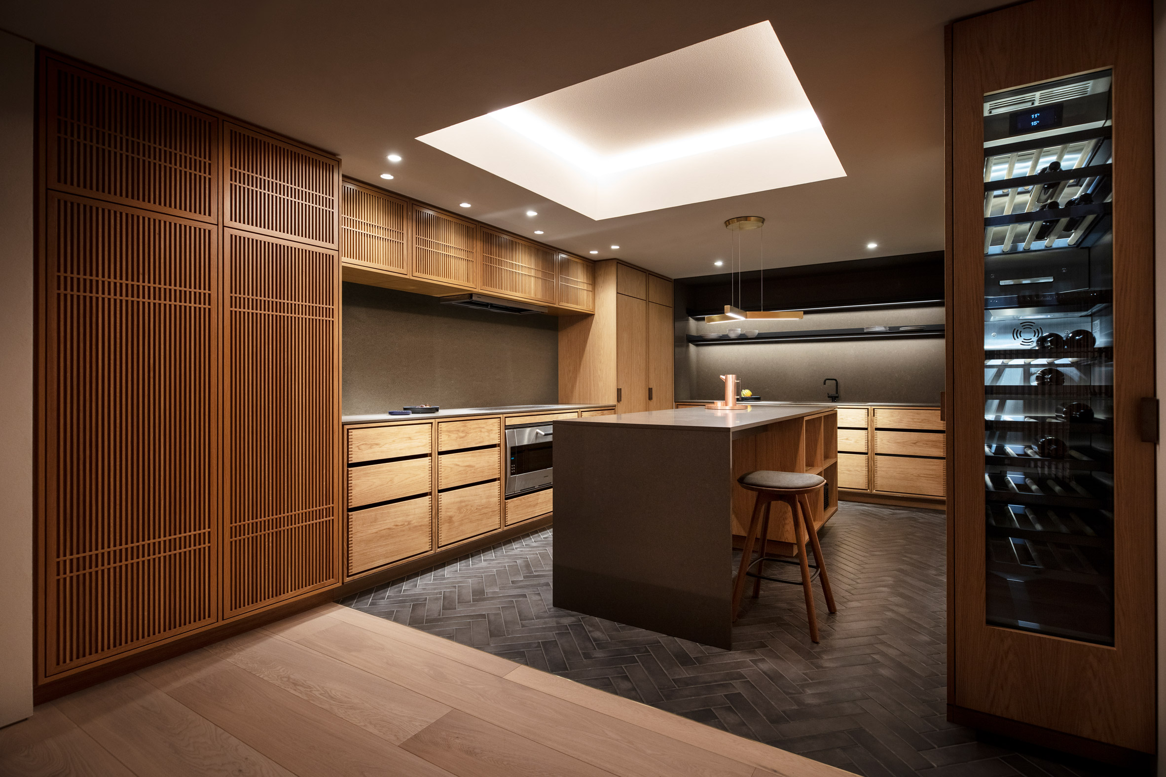 Wooden cabinetry