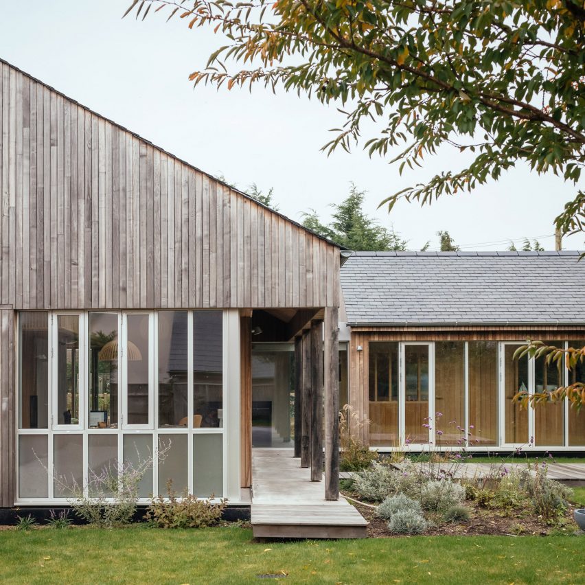 Exterior of Clay Retreat by Pad Studio