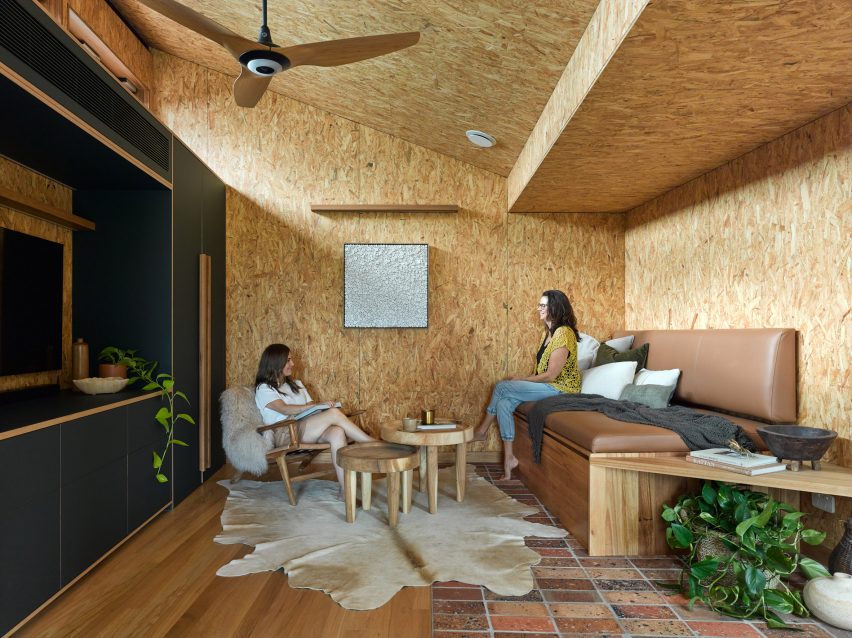 Pepper Tree passive house interior by Alexander Symes 