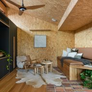Interior of Pepper Tree Passive House by Alexander Symes