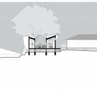 Section of Pepper Tree Passive House by Alexander Symes
