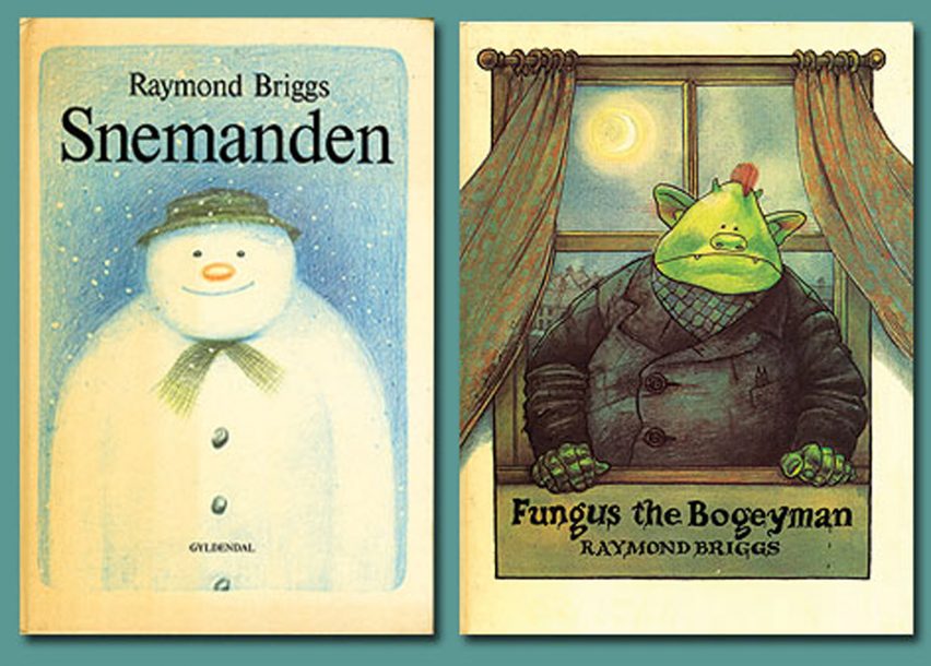 Raymond Briggs book covers