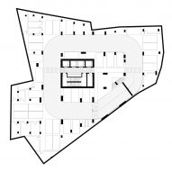 Example floor plan of Skanderbeg Building by MVRDV