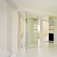 Skewed apartment by Clément Lesnoff-Rocard Architect celebrates "edges"