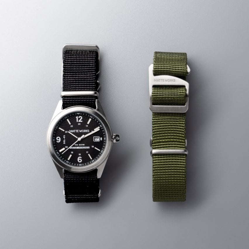 Nylon straps of Solution-01 watch collection