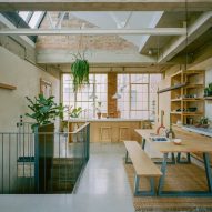 Studio McW transforms London warehouse into live-work space for Earthrise Studio